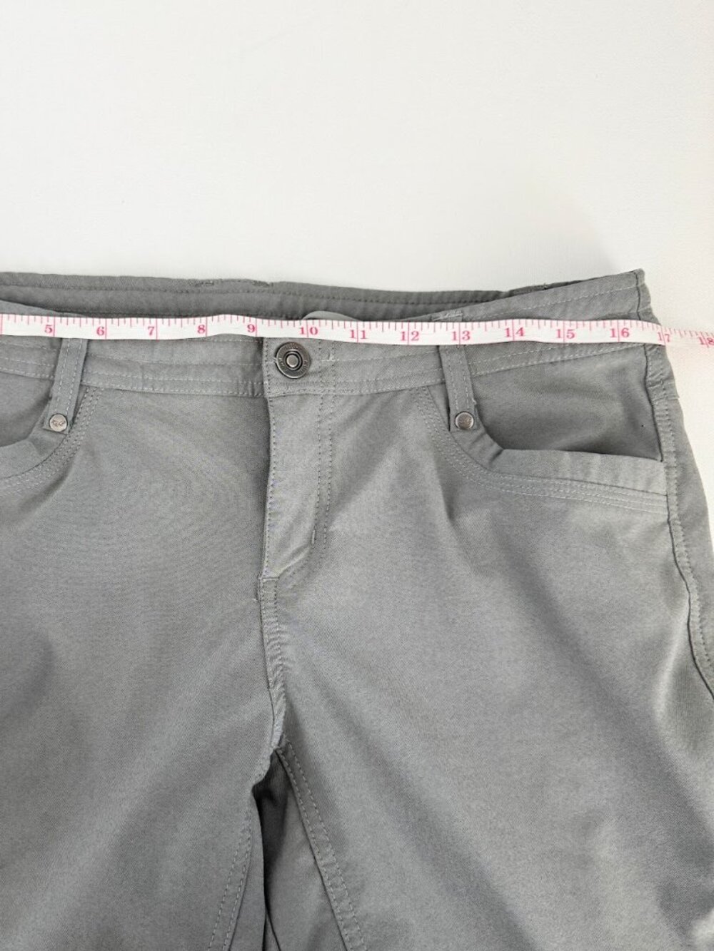 KÜHL Trekr Hiking Pants Womens 8 X-Short Gray Nylon Outdoor Travel Stretch - Picture 7 of 14